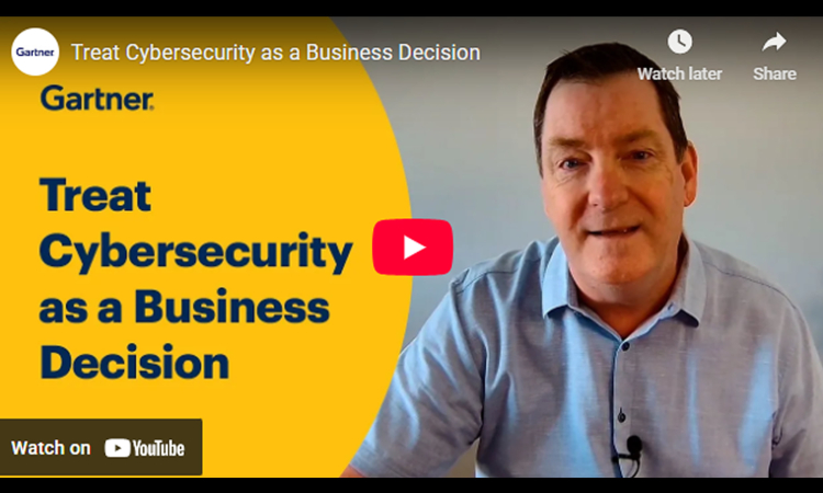 Treat Cybersecurity as a Business Decision