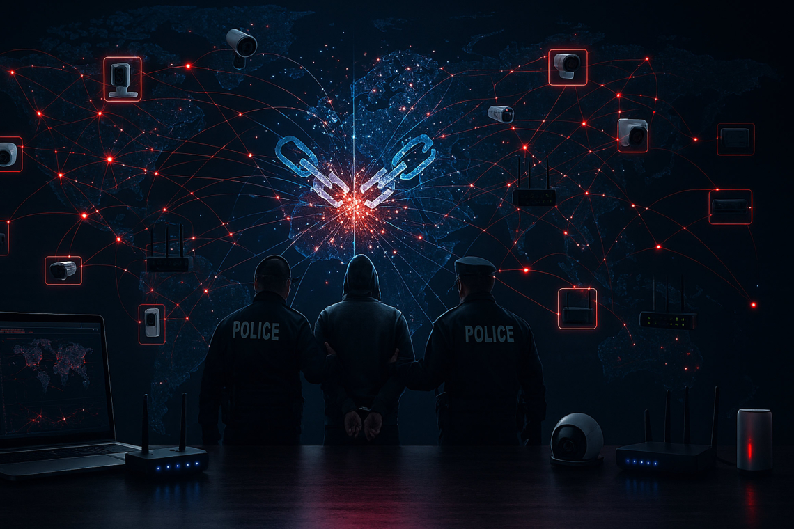 Canadian individual arrested for operating KimWolf botnet that infected millions globally