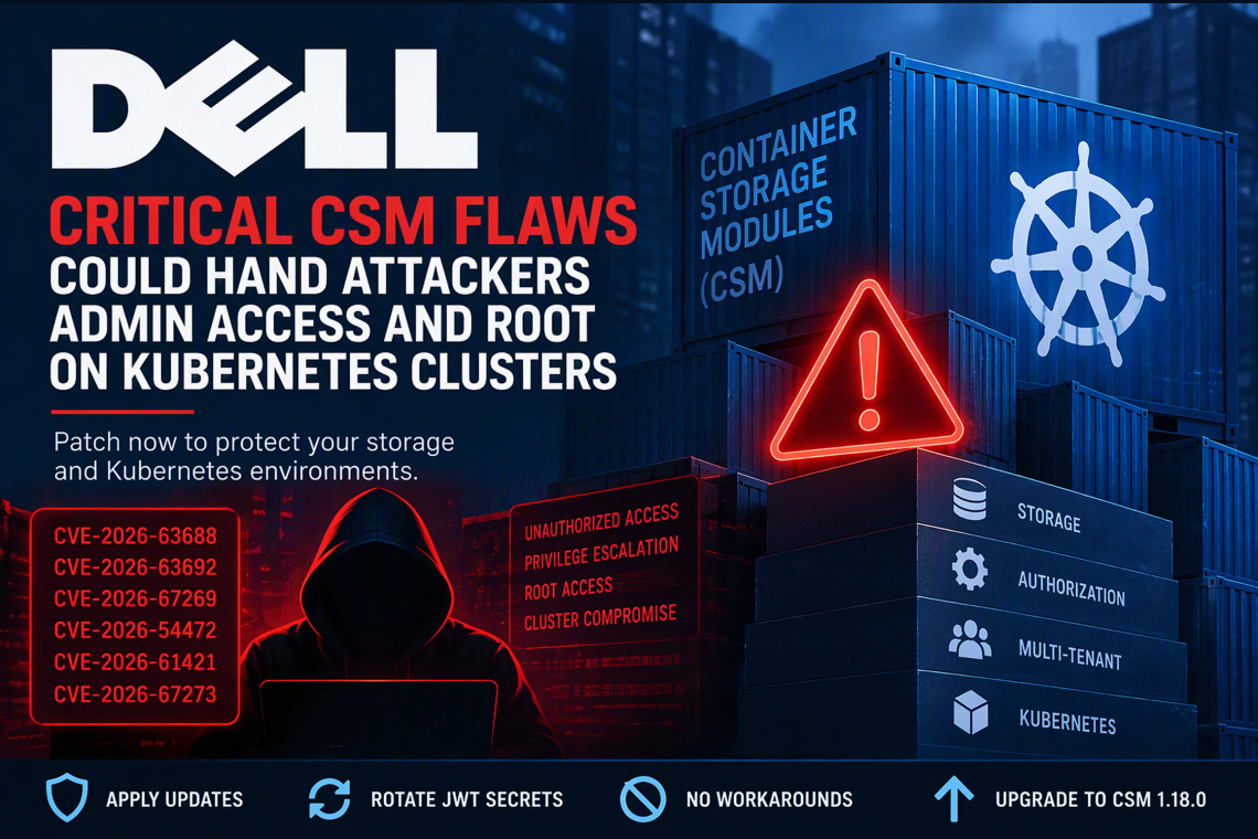 Unauthenticated Attackers Can Achieve Administrative and Root Access Through Dell CSM Vulnerabilities